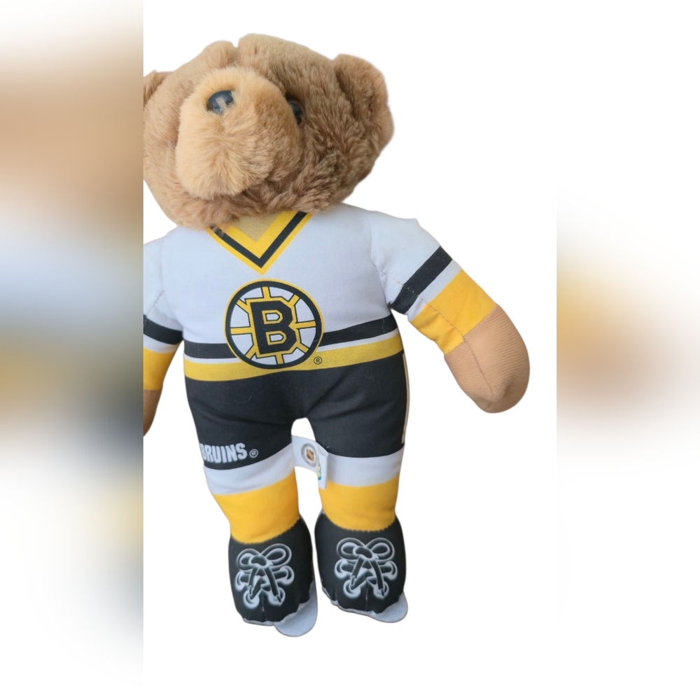 Vintage NHL Good Stuff Boston Bruins Plush Teddy Bear 12" - Picture 4 of 6